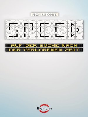 cover image of SPEED--Auf der Suche nach der verlorenen Zeit